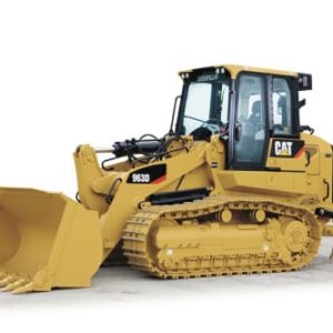 CAT Loader 963D Front Windshield